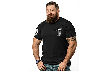 Image of Nine Line America Graphic T-Shirts - Mens, Black, Small AMERICA-TS-BLACK-S