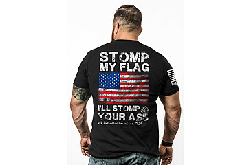 Image of Nine Line Stomp Graphic T-Shirts - Mens, Black, 2XL STOMP-TS-BLACK-2XL