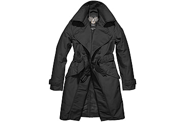 Image of Nobis Justice Trench - Womens, Black, XXS, JUSTICE-BLACK-XXS