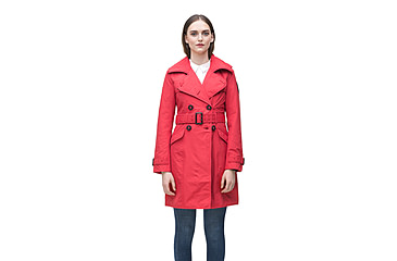 Image of Nobis Justice Trench - Womens, Red, XXS, JUSTICE-RED-XXS