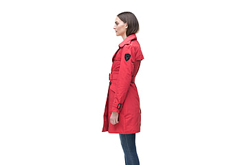 Image of Nobis Justice Trench - Womens, Red, XXS, JUSTICE-RED-XXS