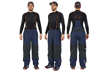 Image of Norfin Alpha Bibs - Mens, Navy Blue, Extra Large, 646904-XL