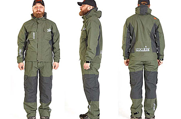 Image of Norfin Alpha Jacket - Mens, Light Green, Large, 646603-L