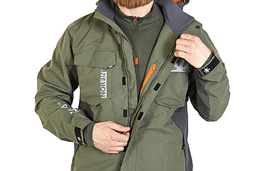 Image of Norfin Alpha Jacket - Mens, Light Green, Large, 646603-L