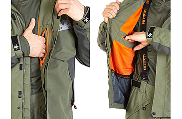 Image of Norfin Alpha Jacket - Mens, Light Green, Large, 646603-L