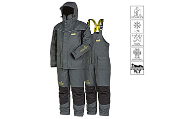 Image of Norfin Element Float Suit - Mens, Grey, Medium, 439502-M