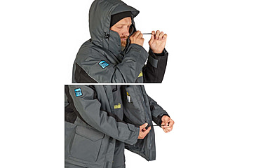 Image of Norfin Element Float Suit - Mens, Grey, Medium, 439502-M