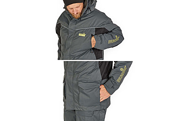 Image of Norfin Element Float Suit - Mens, Grey, Medium, 439502-M