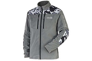 Image of Norfin Fleece Jacket - Men's, Glacier Camo, 3XL, 477206-XXXL