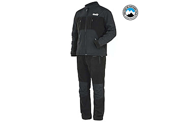 Image of Norfin Fleece Suit Polar Line 2 - Mens, Gray, Extra Large, 337104-XL