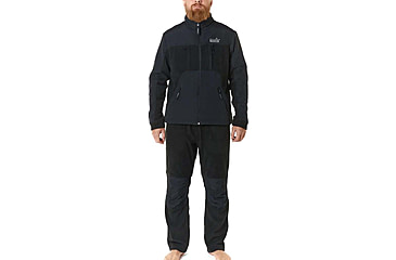 Image of Norfin Fleece Suit Polar Line 2 - Mens, Gray, Extra Large, 337104-XL
