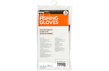 Image of Norfin Grip 3 Cut Gloves - Men's, Orange Black, Extra Large, 703073-04XL