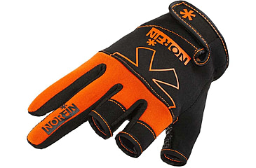 Image of Norfin Grip 3 Cut Gloves - Mens, Orange Black, Extra Large, 703073-04XL