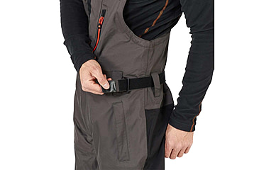 Image of Norfin Pro Dry 3 Rain Bibs - Men's, Brown Black, 3XL, 514706-XXXL