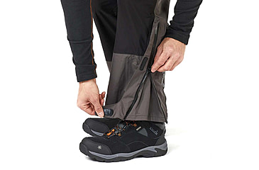 Image of Norfin Pro Dry 3 Rain Bibs - Men's, Brown Black, 3XL, 514706-XXXL