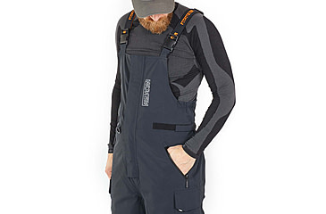 Image of Norfin Norfin Rebel Pro Insulated Rain Bibs - Men's, Gray, 3XL, 586006-XXXL
