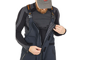 Image of Norfin Norfin Rebel Pro Insulated Rain Bibs - Men's, Gray, 3XL, 586006-XXXL