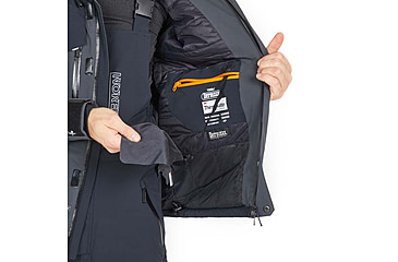 Image of Norfin Rebel Pro Insulated Gray Rain Jacket - Men's, Gray, Large, 596003-L