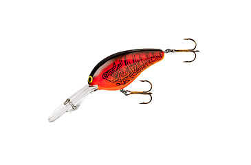 Image of Norman Lures Double Deep Crankbait, 3ft, 5/8oz, Gel-Coat, Floating, Chili Bowl, NMDD22F135