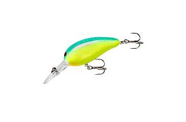 Image of Norman Lures Middle N Crankbait, 5/8oz, 3in, Gel Coat, Chartreuse/Blue, NMMN181