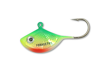 Image of Northland Fishing Tackle Forage Minnow Fry Jig, S-Glo Perch, 1/16 oz, NL-FMF8-20