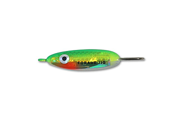 Image of Northland Fishing Tackle Forage Minnow Jig, S-Glo Perch, 1/8 oz, NL-FMJ6-20