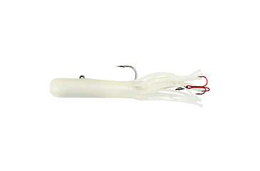 Image of Northland Fishing Tackle Level-Head Predator Tube Lure, White, 3/4oz, NL-LHPT7-1