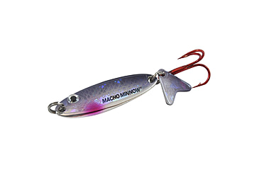 Image of Northland Fishing Tackle Macho Minnow Spoon, Silver Shiner, 1/8 oz, NL-MOM3-11