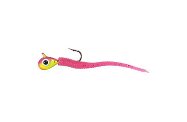 Image of Northland Fishing Tackle Rigged Tungsten Bloodworm Lure, Fruit Fly, 1/16 oz, NL-TBR10-62