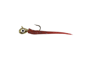 Image of Northland Fishing Tackle Rigged Tungsten Bloodworm Lure, Glod, 1/28 oz, NL-TBR12-12