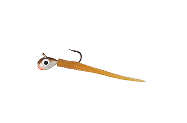 Image of Northland Fishing Tackle Rigged Tungsten Bloodworm Lure, Woodtick, 1/28 oz, NL-TBR12-87