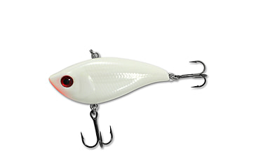 Image of Northland Fishing Tackle Rippin Shad Lure, Glo White Tiger, 5/8 oz, NL-RS3-13