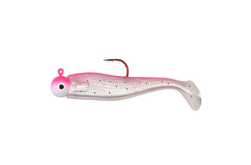 Image of Northland Fishing Tackle Swimbait Rigged Gum-Ball Jig, Shrimp, 1/8oz, NL-GBJSR3-61