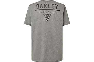 Image of Oakley SI Built To Protect T-Shirts - Mens, Athletic Heather Grey, Extra Large, FOA404137-24G-XL