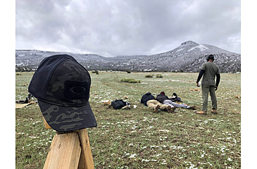 Image of Oakley SI Cotton Stretch Fit Cap, Black Multicam, L/XL, 911630A-02L-LXL