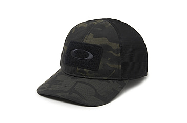 Image of Oakley SI Cotton Stretch Fit Cap, Black Multicam, L/XL OAK911630A-02L-LXL