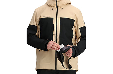 Image of Obermeyer Foraker Shell Jacket - Mens, Barley, Extra Large, 22049-24014-XL