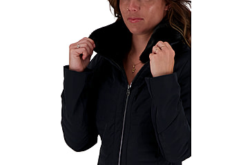 Image of Obermeyer Katze Suit - Womens, Black II, 8, Short, 13000-21009-8S