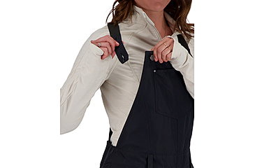 Image of Obermeyer Malta Bib Overalls - Women's, 12 US, Regular Inseam, Black, 15032-16009-12