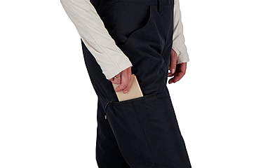 Image of Obermeyer Malta Bib Overalls - Women's, 12 US, Regular Inseam, Black, 15032-16009-12