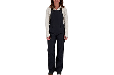 Image of Obermeyer Malta Bib Overalls - Women's, 12 US, Regular Inseam, Black, 15032-16009-12