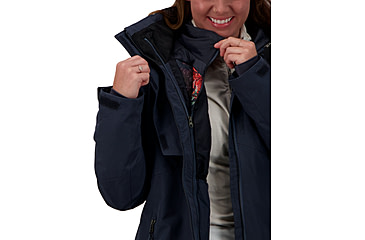 Image of Obermeyer Nevara System Jacket - Womens, Calligraphy, 6, 11167-21005-6