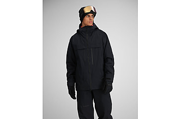 Image of Obermeyer Steibis Jacket - Mens, Black, Medium, 22101-16009-M