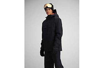 Image of Obermeyer Steibis Jacket - Mens, Black, Medium, 22101-16009-M