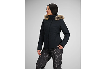 Image of Obermeyer Tuscany II Jacket - Womens, Black, 14, 11225-16009-14
