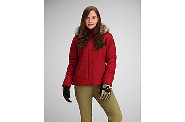 Image of Obermeyer Tuscany II Jacket - Womens, Rustic Red, 6, 11225-24046-6