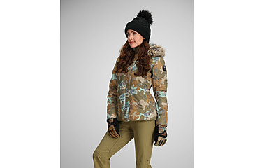 Image of Obermeyer Tuscany II Jacket - Womens, Vintage Camo, 6, 11225-24193-6
