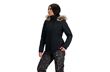 Image of Obermeyer Tuscany II Jackets - Womens, Black, 10 US, Regular, 11225-16009-10