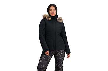 Image of Obermeyer Tuscany II Jackets - Womens, Black, 10 US, Regular, 11225-16009-10