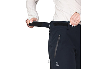 Image of Obermeyer W Highlands Shell Pant - Women's, 4 US, Regular Inseam, Black, 15058-16009-4